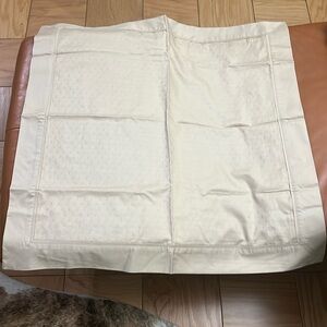 Ralph Lauren home collection jacquard Sham. Euro size